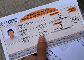 Lệ phí thi TOEIC 4 kỹ năng dành cho các bạn