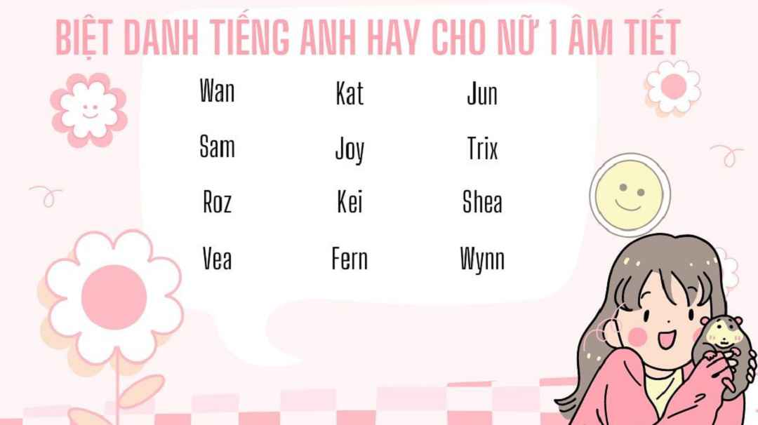 Những yếu tố cần xem xét khi tạo biệt danh tiếng Anh độc đáo cho nữ