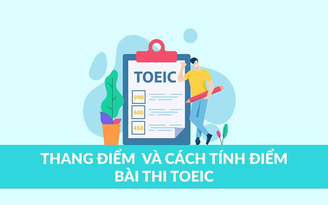 Cách tính điểm trung bình của cả bài thi TOEIC